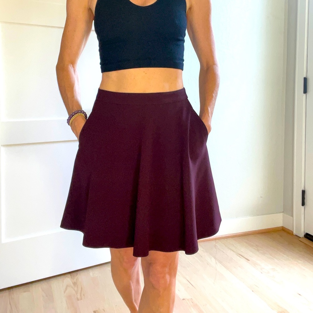 Wilfred swingy aLine mini ish skirt